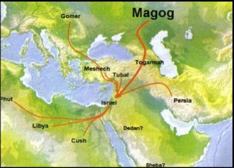 Ancient Map of Gog and Magog – Israel HQ.